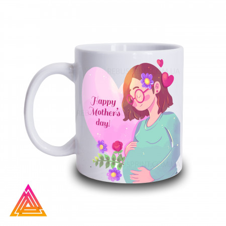 Чашка "День матусі. Happy Mother's Day. Type 2"